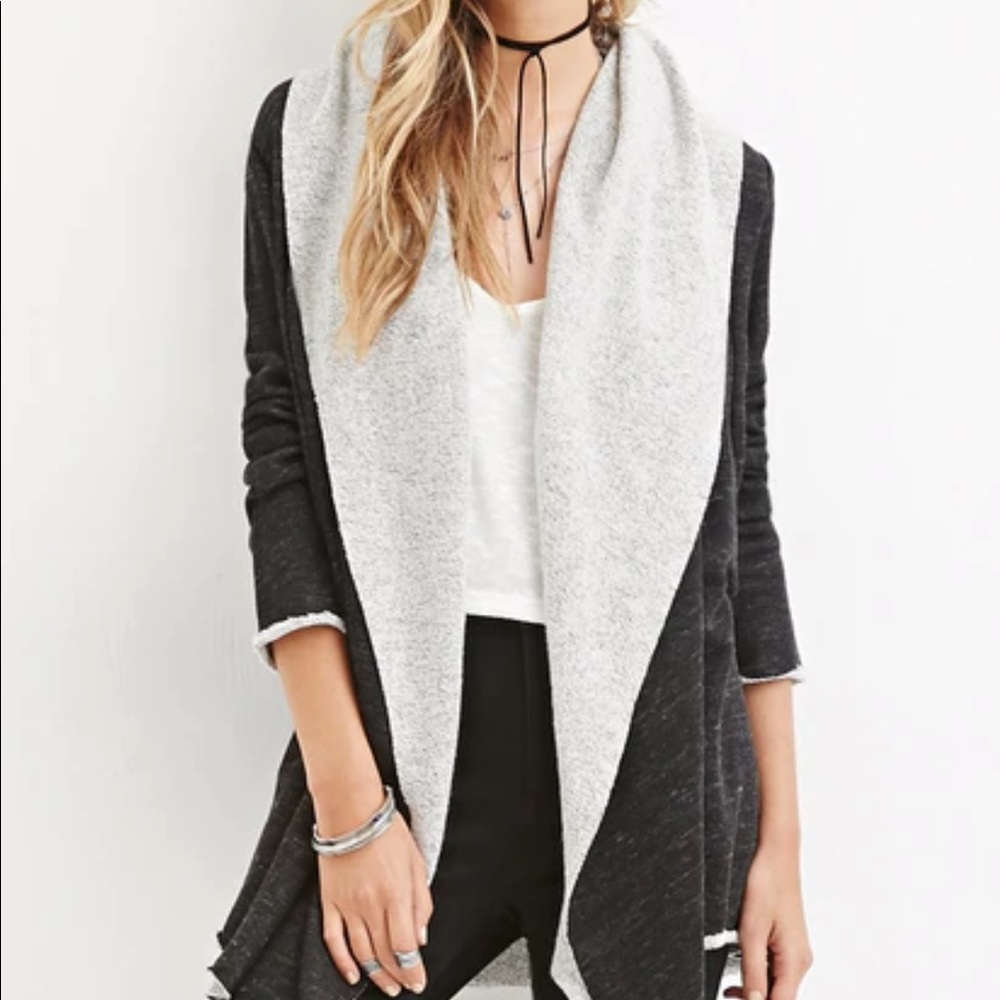 Charcoal gray sweater from Forever 21